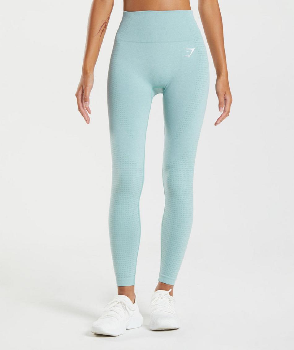 Gymshark Vital Seamless 2.0 Ženske Tajice Plave | HR 4085HAP